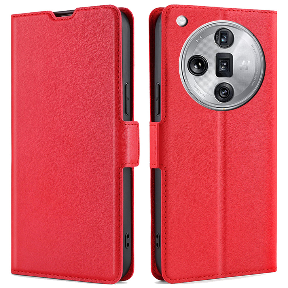 For Oppo Find X7 Ultra Shockproof Case TPU+PU Leather Card Holder Phone Cover