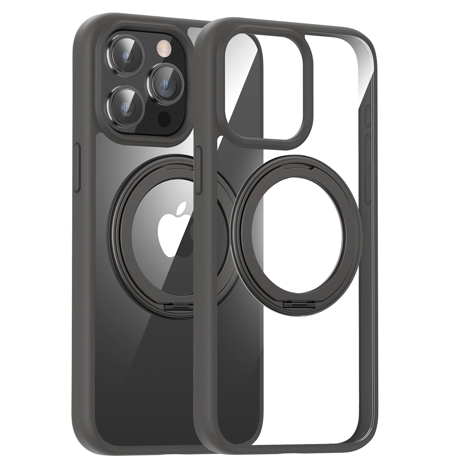 For iPhone 13 Pro PC+TPU Phone Cover Compatible with MagSafe Kickstand Back Case