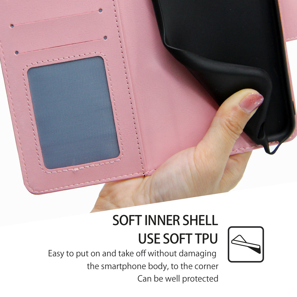 For Huawei nova 12 5G Wallet Case Magnetic Clasp PU Leather Stand Phone Cover