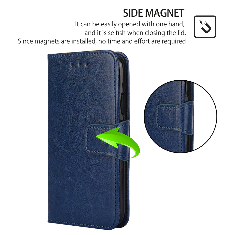 For Oppo Find X7 Ultra Case PU Leather Wallet Card Slots Phone Cover