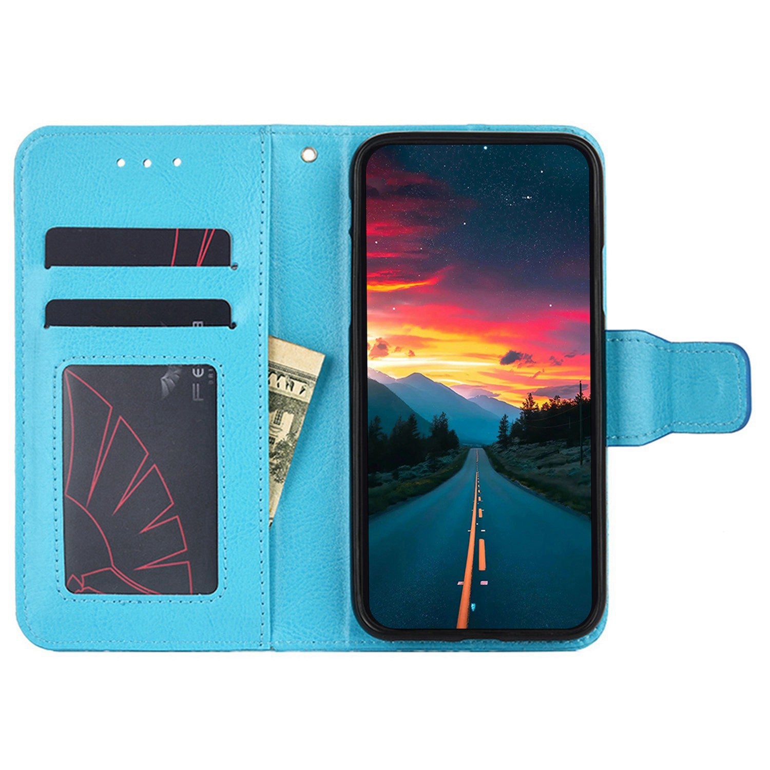 For Motorola Moto G Play (2024) 4G Leather Case Wallet Stand Protective Phone Cover