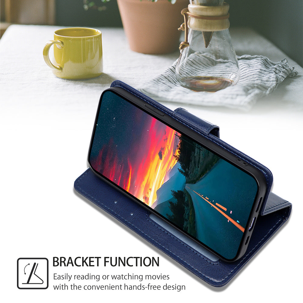 For Transsion Infinix Hot 40i Wallet Phone Case Leather Folio Flip Cover