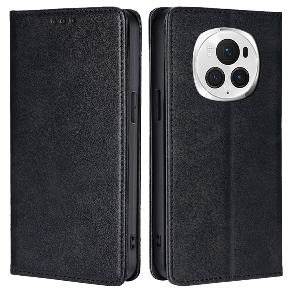 For Honor Magic6 Pro 5G Case Anti-Scratch Stand Leather Wallet Phone Cover