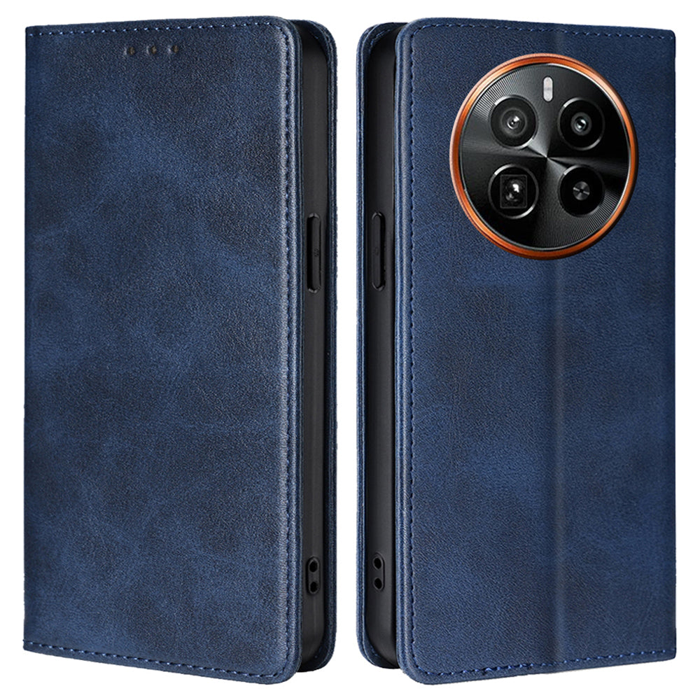 For Realme GT5 Pro 5G Shockproof Case Magnetic Wallet Stand Phone Cover