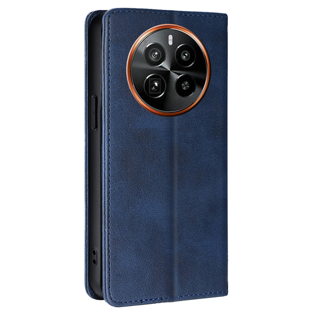 For Realme GT5 Pro 5G Shockproof Case Magnetic Wallet Stand Phone Cover