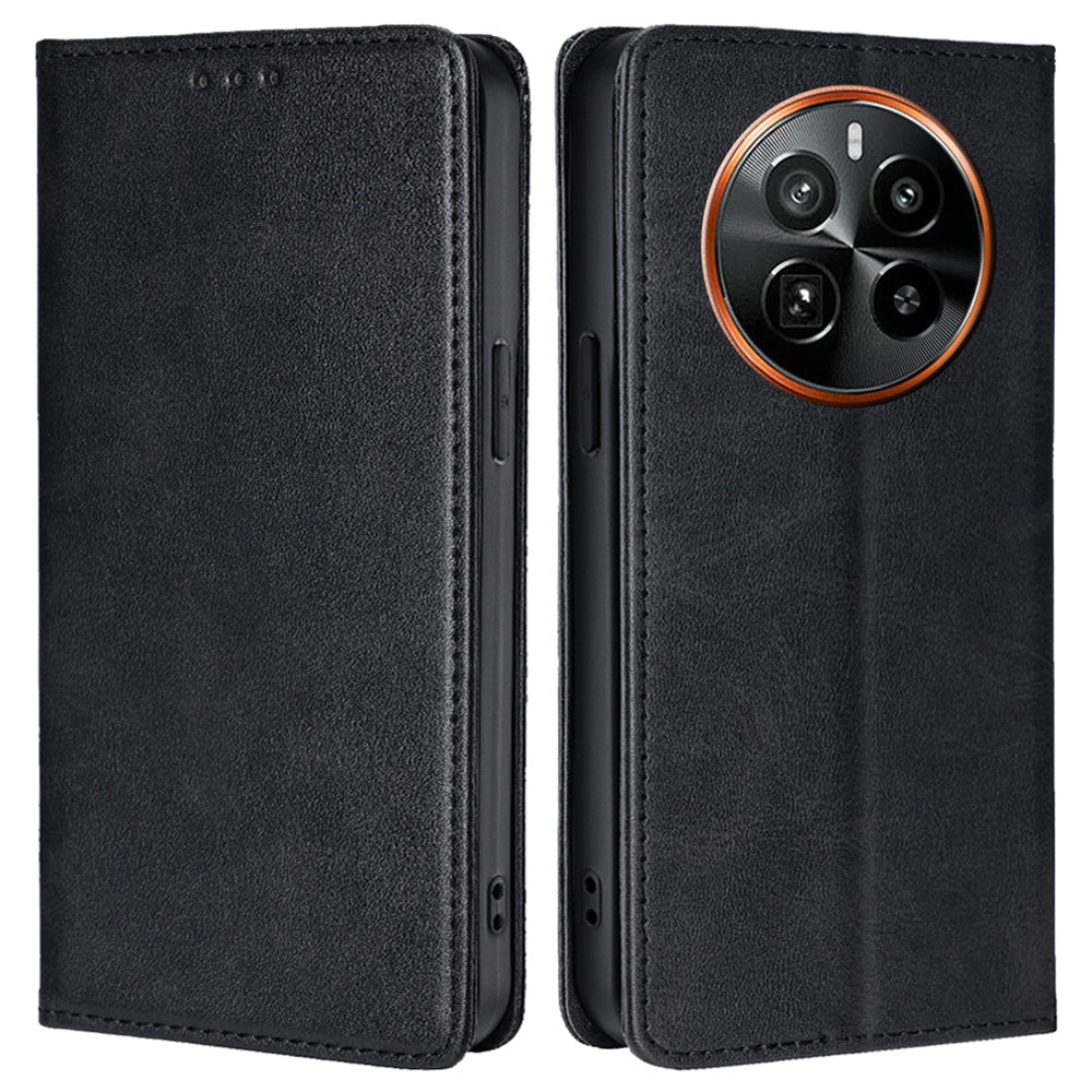 For Realme GT5 Pro 5G Shockproof Case Magnetic Wallet Stand Phone Cover