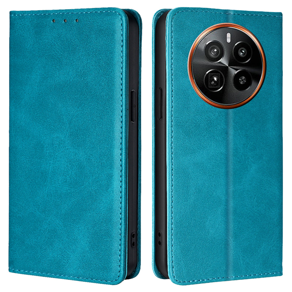 For Realme GT5 Pro 5G Shockproof Case Magnetic Wallet Stand Phone Cover