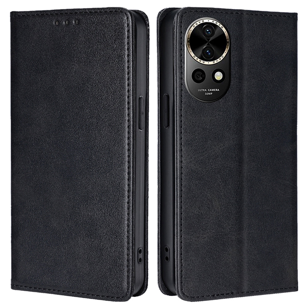 For Huawei nova 12 5G Shockproof Case Leather Wallet Phone Cover