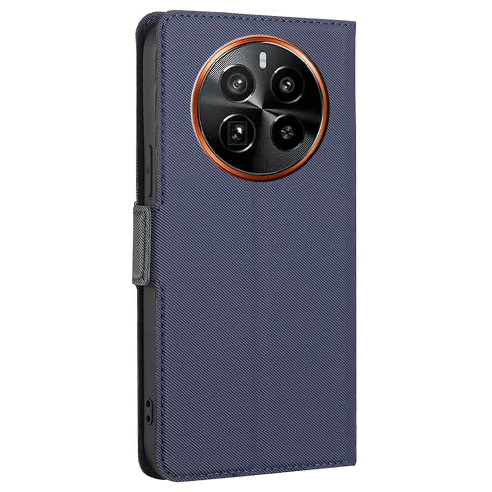 For Realme GT5 Pro 5G Leather Case Stand Phone Cover with Card Slots