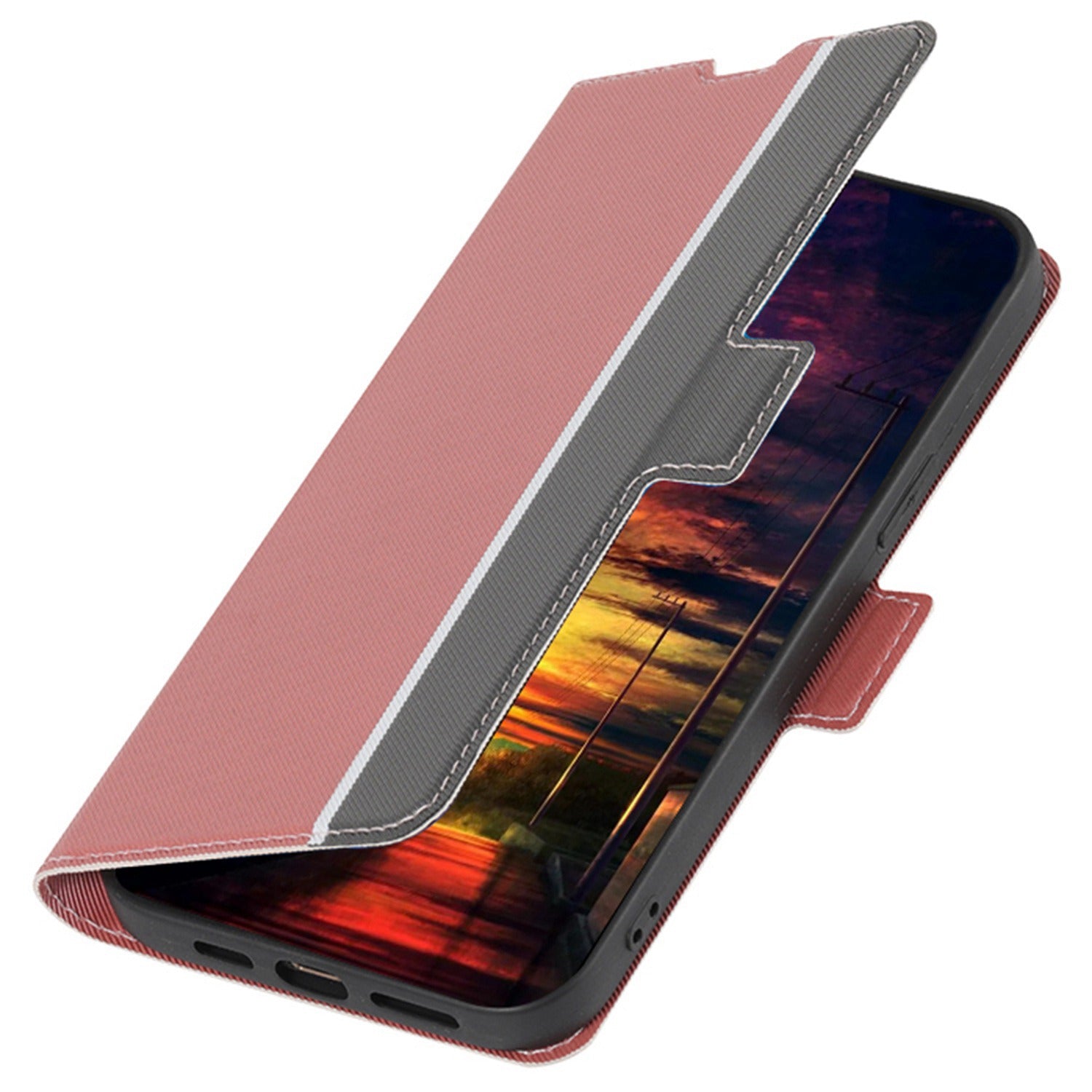 For Oppo Find X7 Ultra Phone Cover Leather Ultra Thin Case with Card Slots