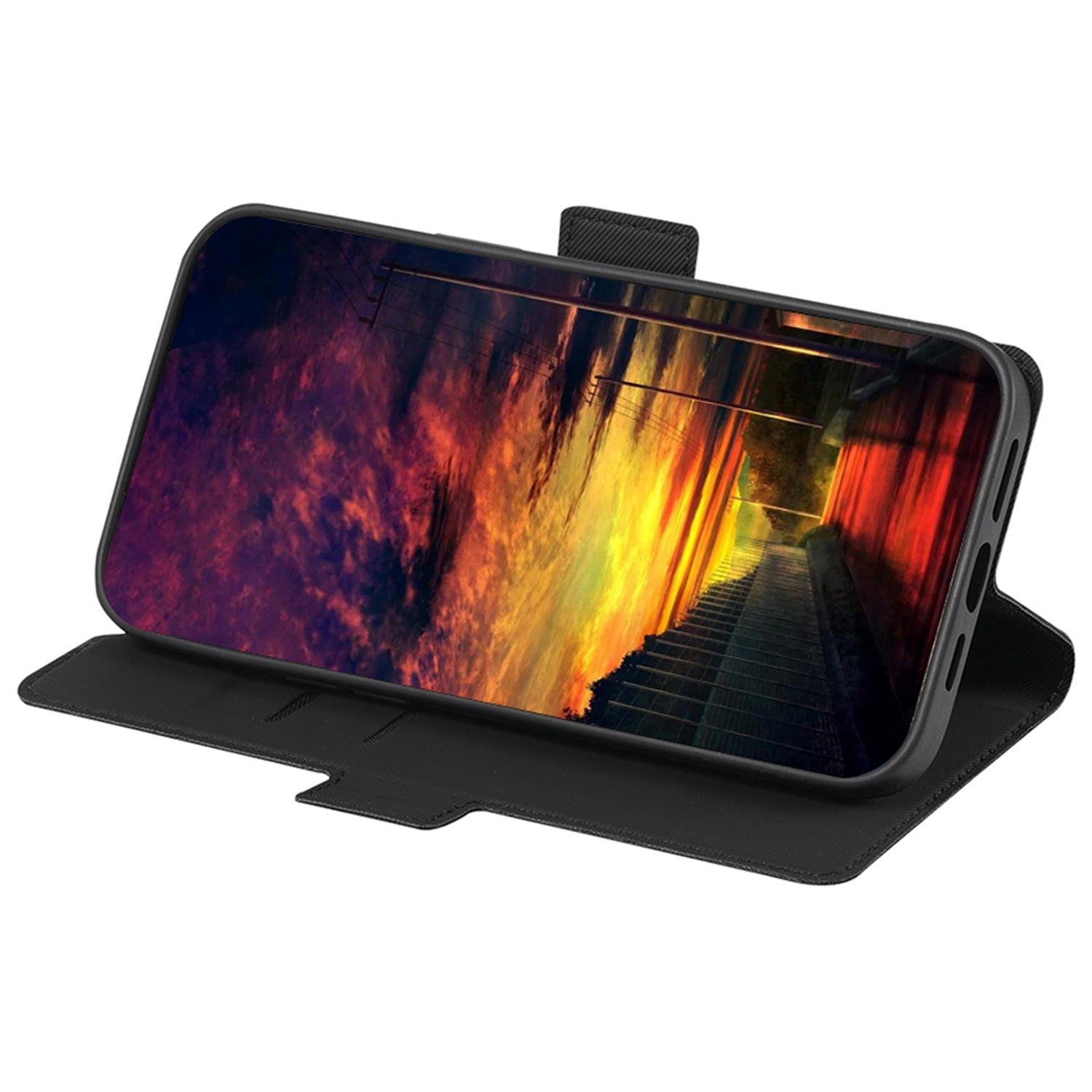 For Huawei nova 12 5G Case Card Holder Stand Side Magnetic Clasp PU Leather Phone Cover