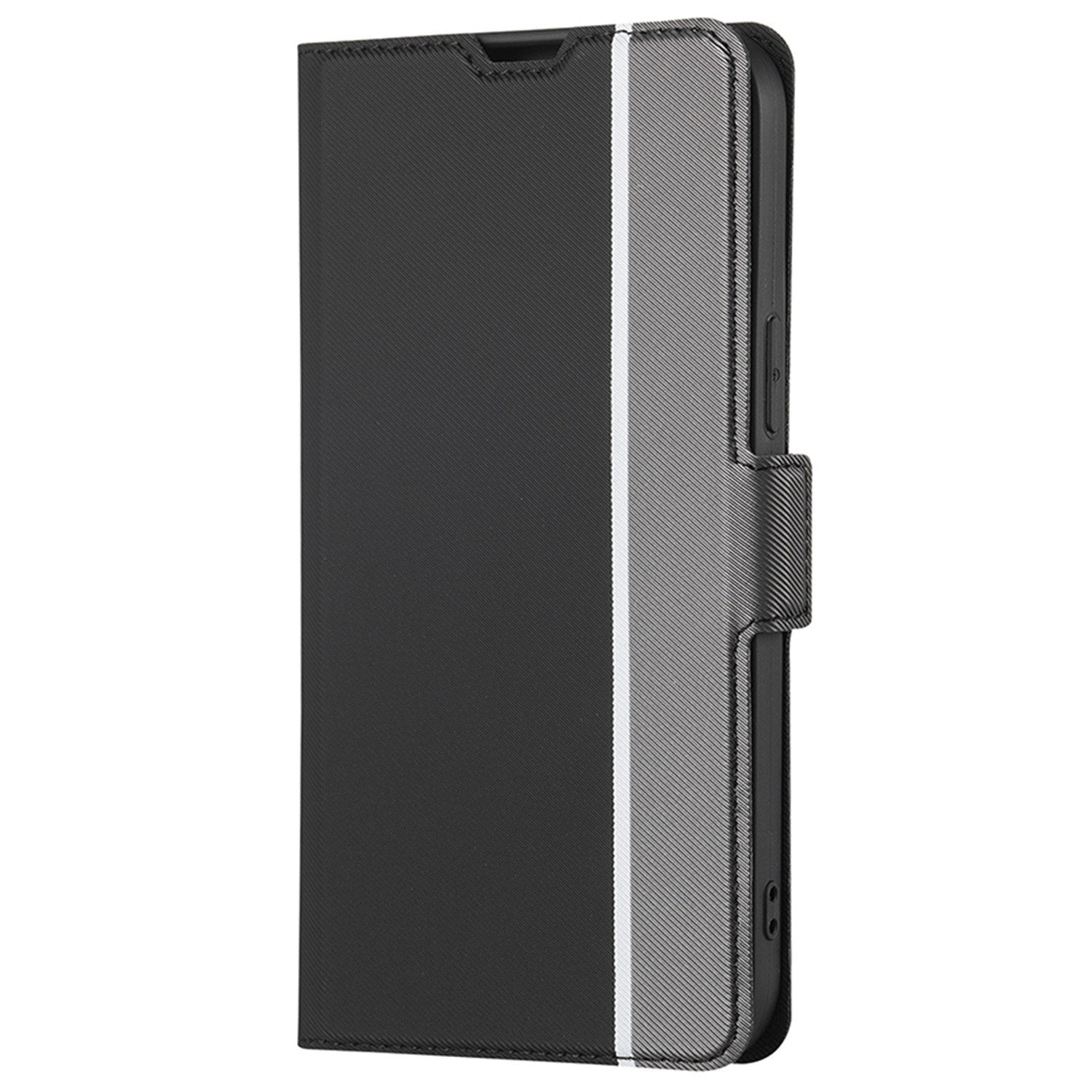 For Oppo Find X7 5G Case Anti-scratch Leather Twill Texture Card Slots Phone Cover
