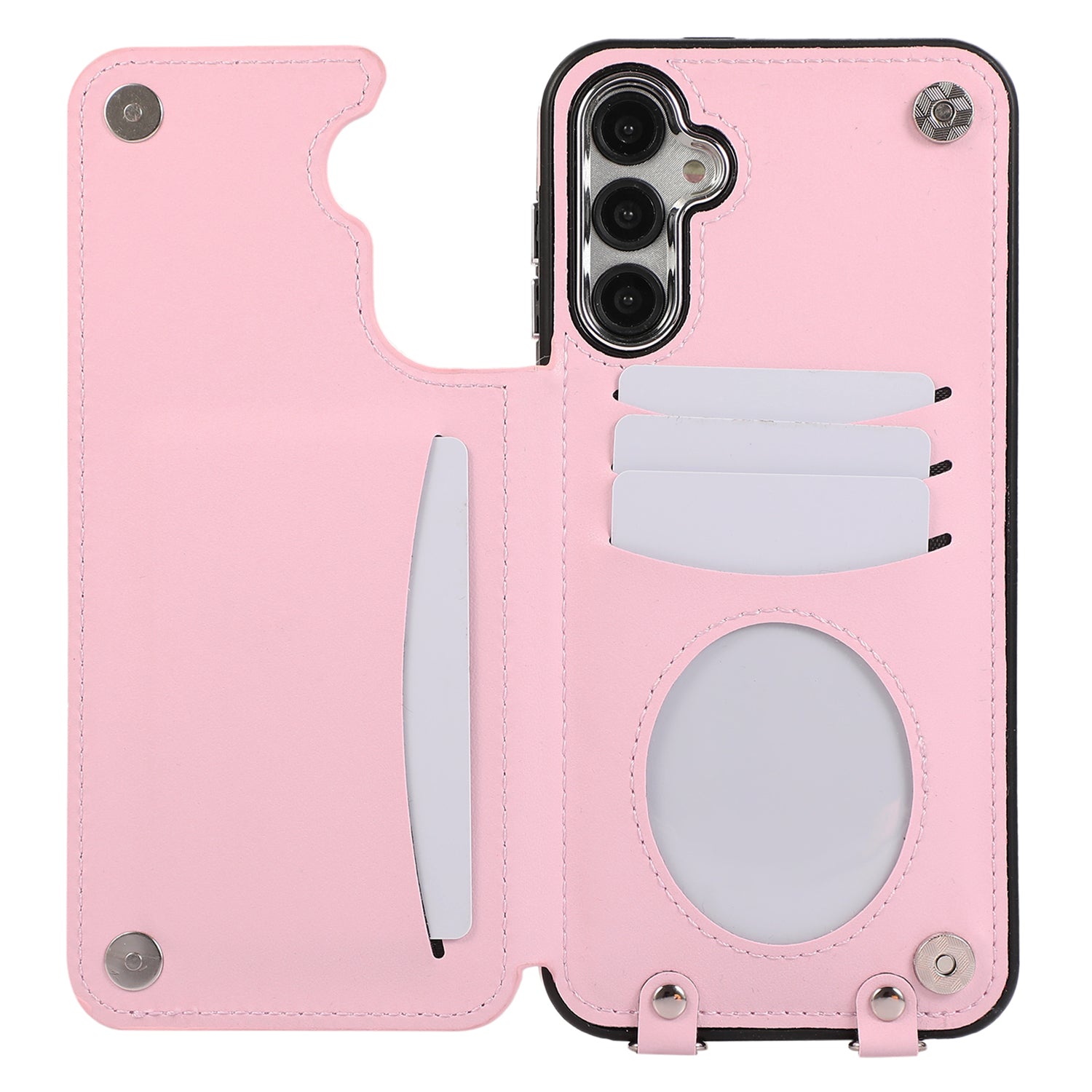 For Samsung Galaxy A54 5G Anti-Scratch Phone Case Pattern Printing TPU+PU Leather Stand Shell