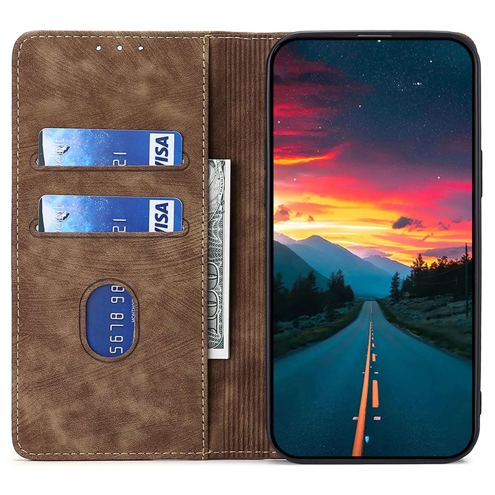 For Oppo Find X7 Ultra Case RFID Blocking Card Holder Bump Proof Phone Cover