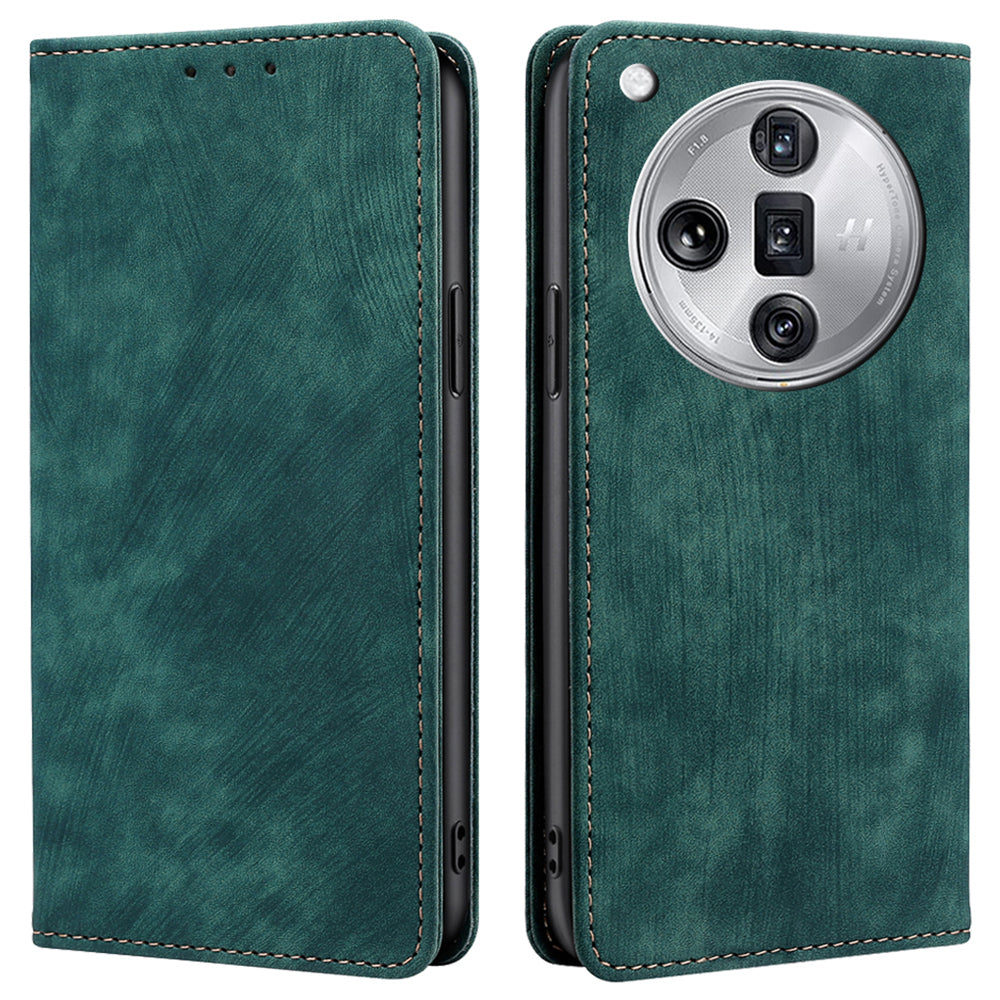 For Oppo Find X7 Ultra Case RFID Blocking Card Holder Bump Proof Phone Cover