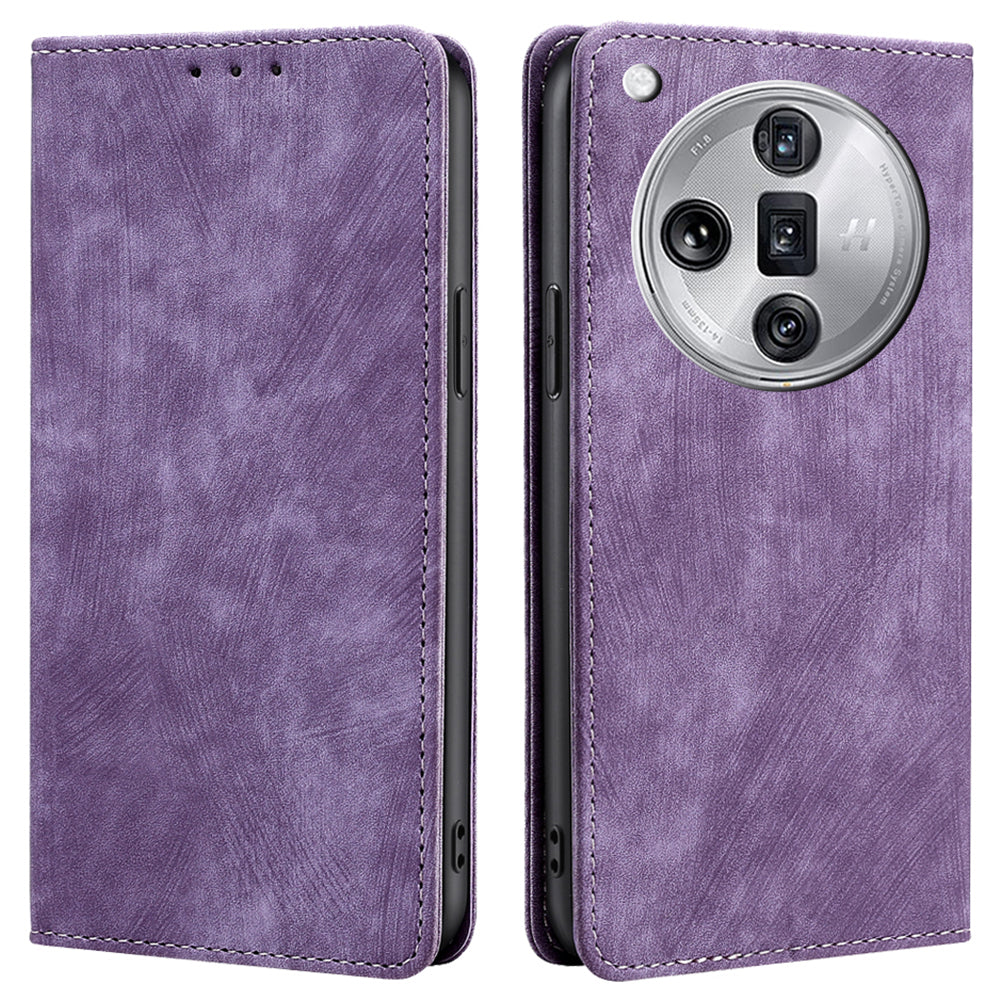 For Oppo Find X7 Ultra Case RFID Blocking Card Holder Bump Proof Phone Cover