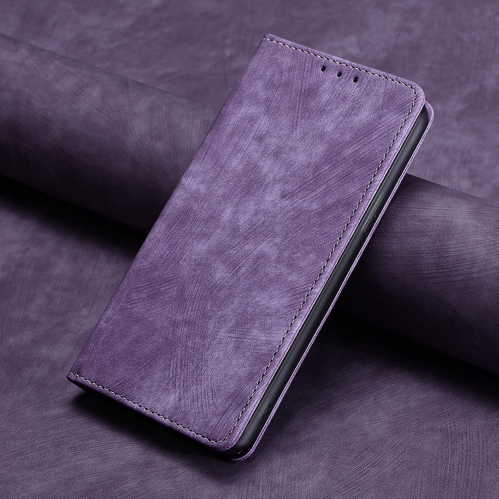 For Realme GT5 Pro 5G RFID Blocking Wallet Mobile Phone Case PU Leather Cover