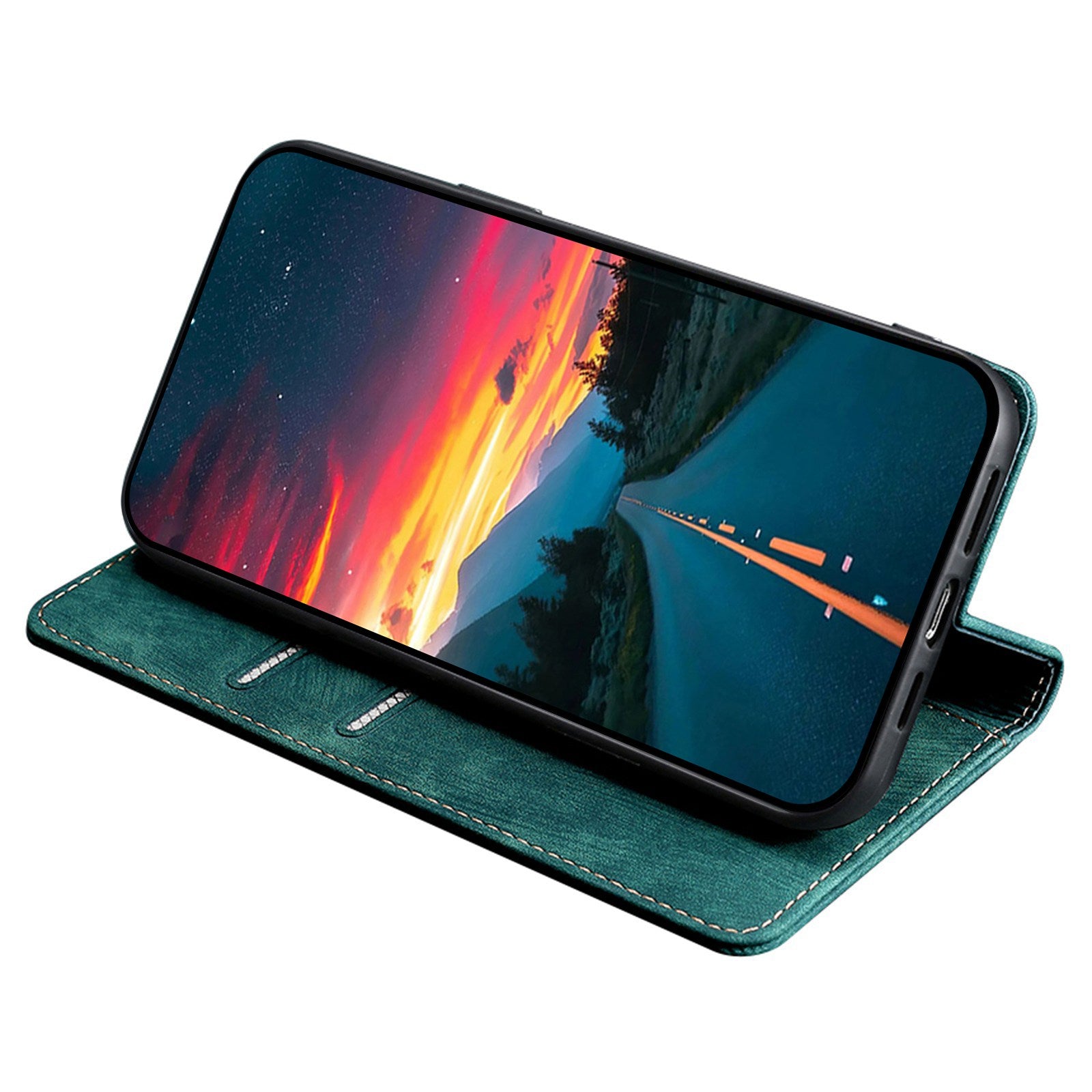 For Motorola Moto G Play (2024) 4G Case RFID Blocking Card Holder Folio Flip Phone Cover