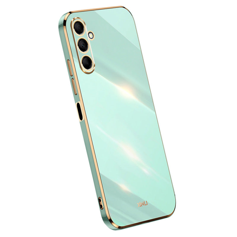XINLI For Samsung Galaxy M15 5G / F15 5G Case TPU Protective Electroplating Phone Cover