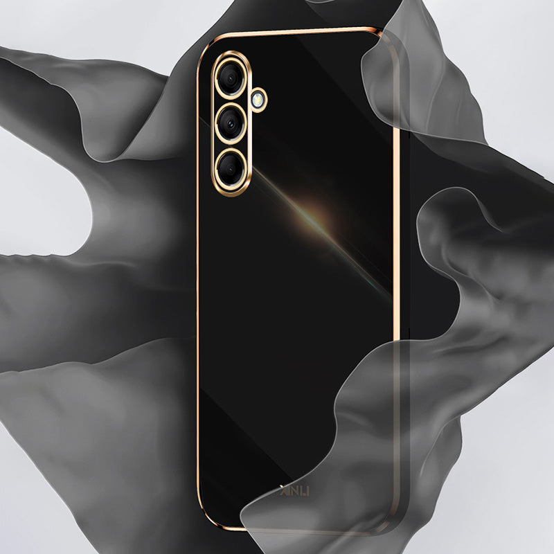 XINLI For Samsung Galaxy M15 5G / F15 5G Case TPU Protective Electroplating Phone Cover
