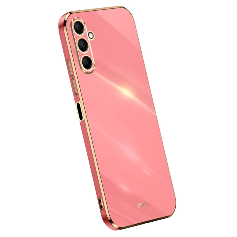 XINLI For Samsung Galaxy M15 5G / F15 5G Case TPU Protective Electroplating Phone Cover