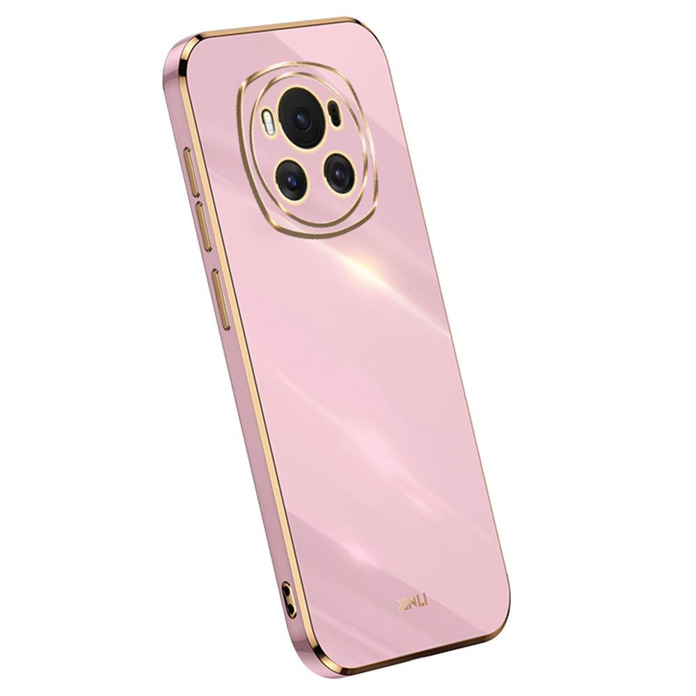 XINLI For Honor Magic6 5G Case Soft TPU Golden Edging Shockproof Phone Cover