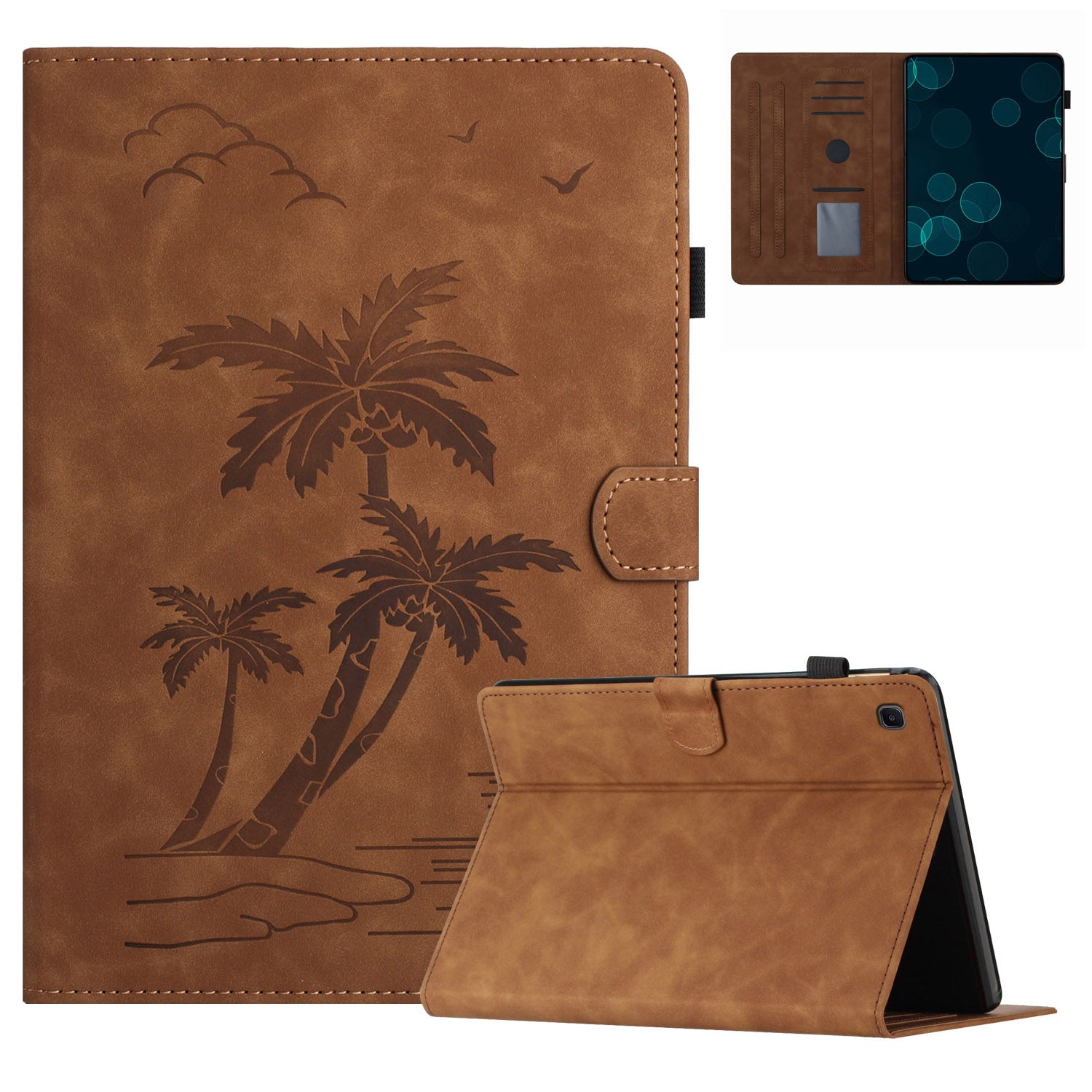 For Samsung Galaxy Tab A7 Lite 8.7-inch T220 / T225 Case Drop-proof Leather Tablet Stand Cover