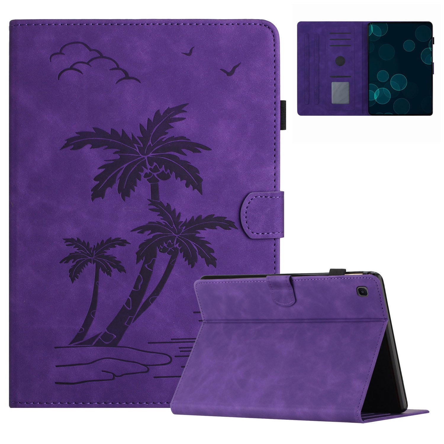 For Samsung Galaxy Tab A7 Lite 8.7-inch T220 / T225 Case Drop-proof Leather Tablet Stand Cover
