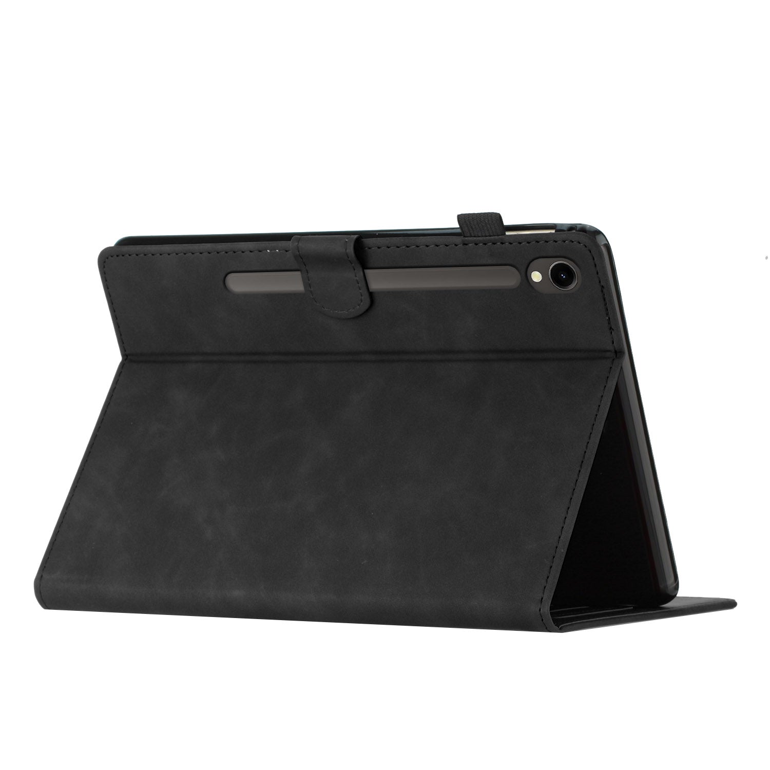 For Samsung Galaxy Tab S9 (X710 X716B X718U) / S9 FE (X510 / X516B) Card Holder Case Coconut Tree Imprinted Leather Tablet Cover