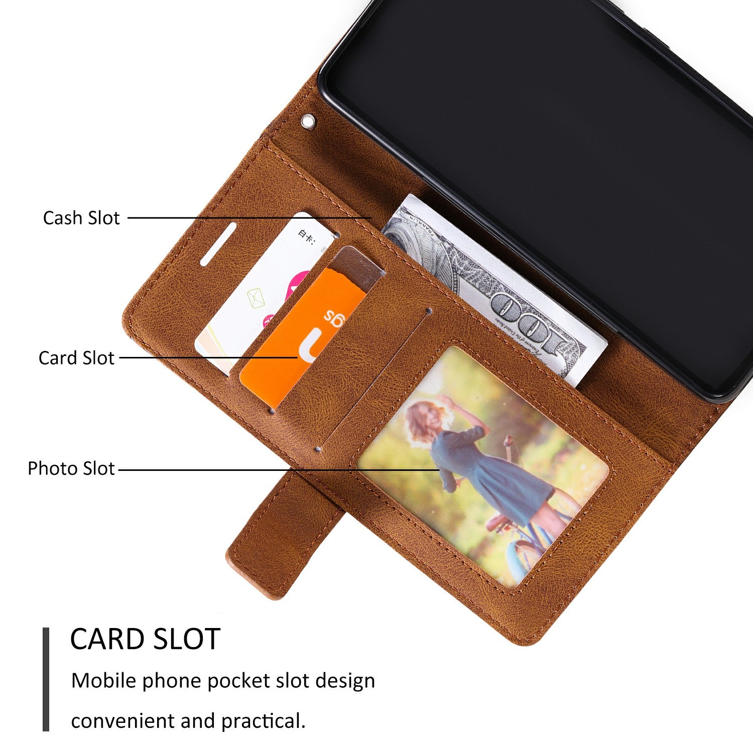 For Samsung Galaxy A04e 4G / F04 4G / M04 4G Case Leather Splicing Design Stand Phone Cover