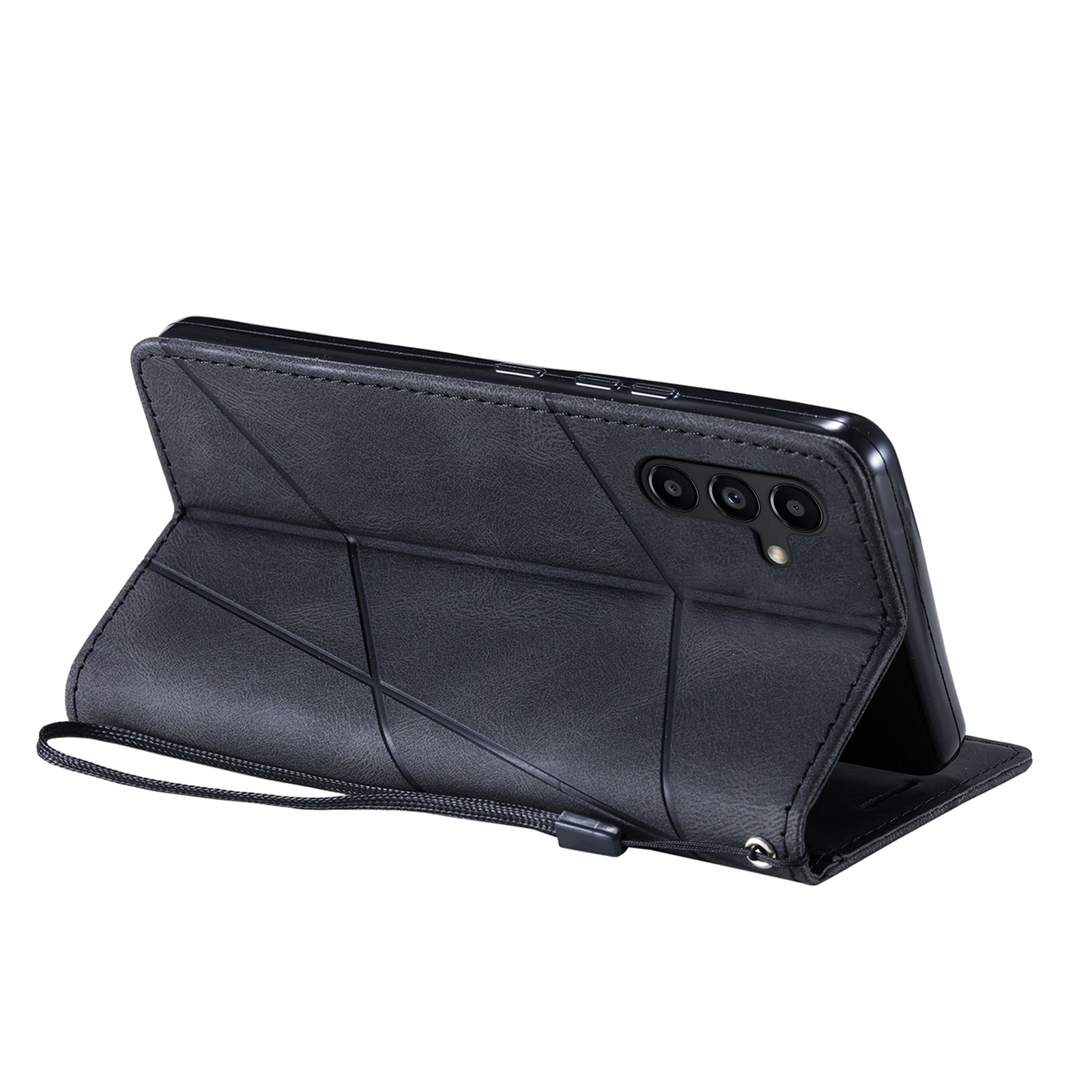 For Samsung Galaxy A34 5G Phone Case Anti-Scratch PU Leather Wallet Phone Stand Cover