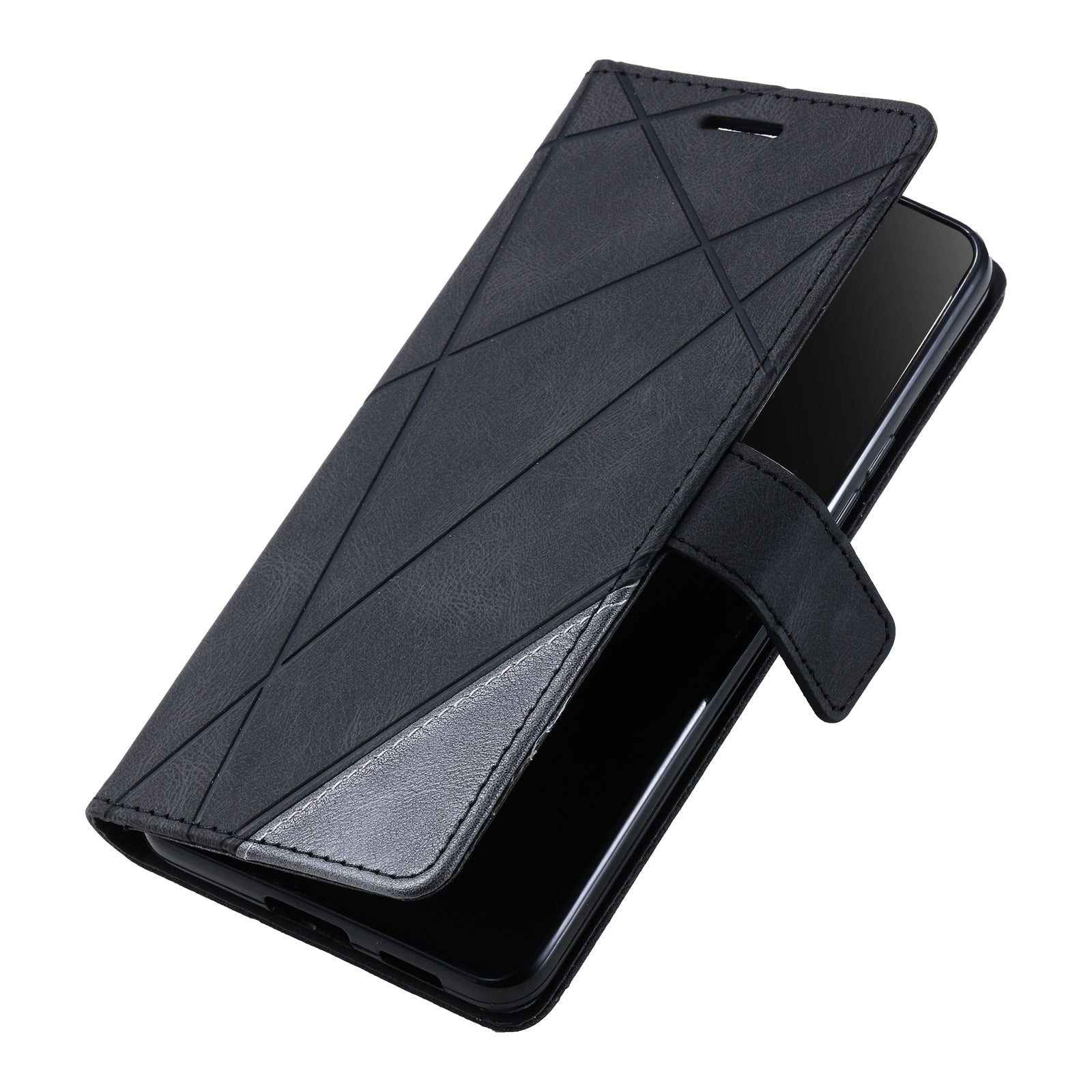 For Samsung Galaxy A34 5G Phone Case Anti-Scratch PU Leather Wallet Phone Stand Cover