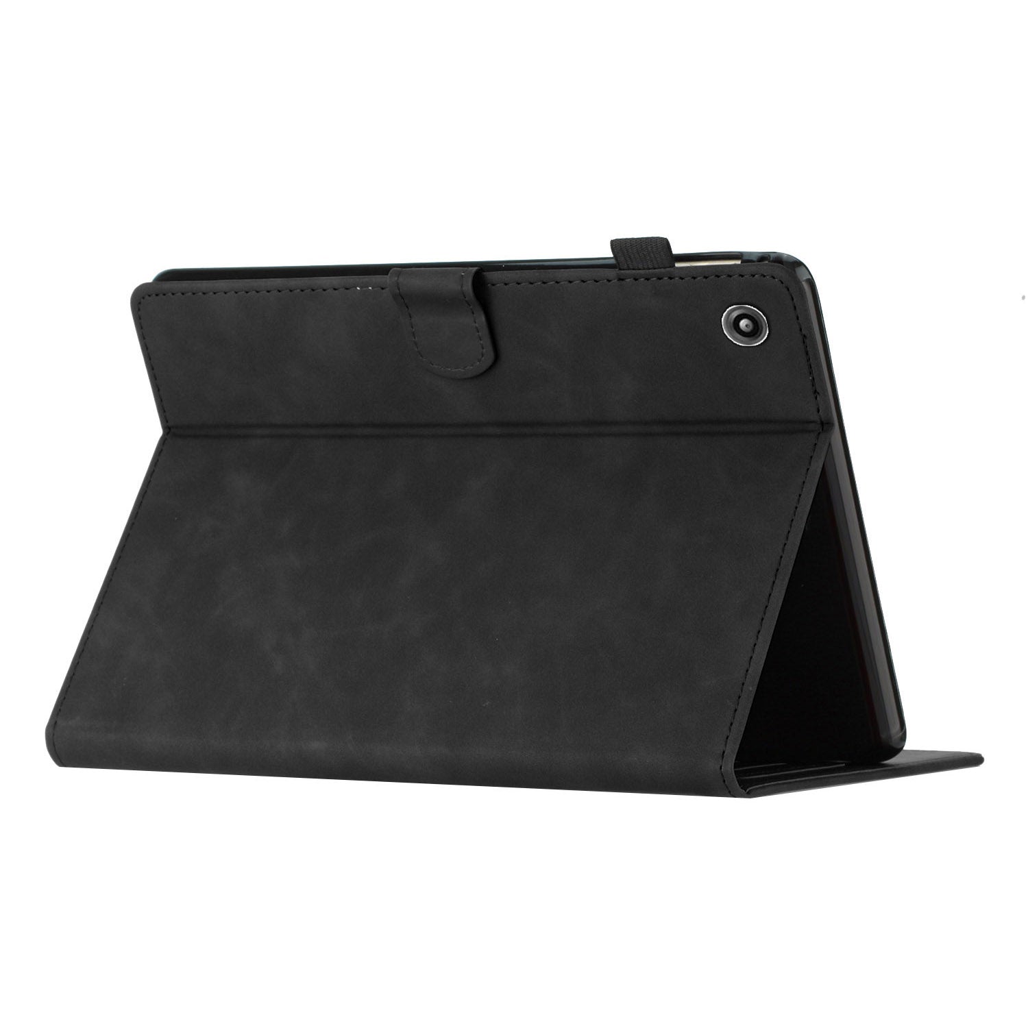 For Amazon Fire 7 2015 / (2017) / (2019) Case Card Slots PU Leather Pattern Folio Smart Tablet Cover