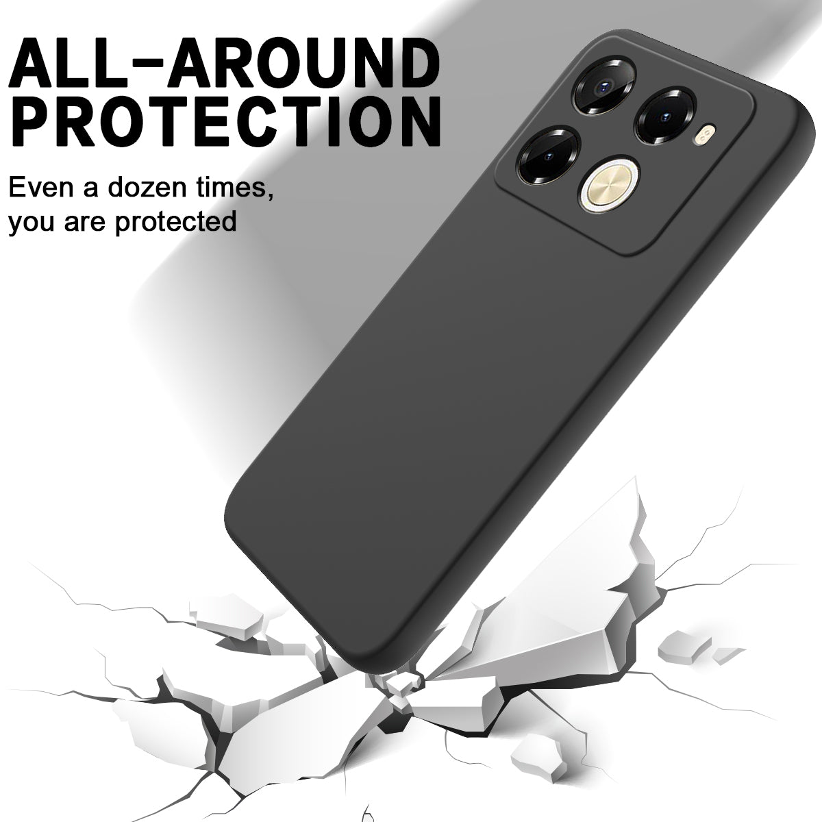 For Transsion Infinix Note 40 Pro 5G / Infinix Note 40 Pro+ Case Soft Ultra Slim Liquid Silicone Phone Cover