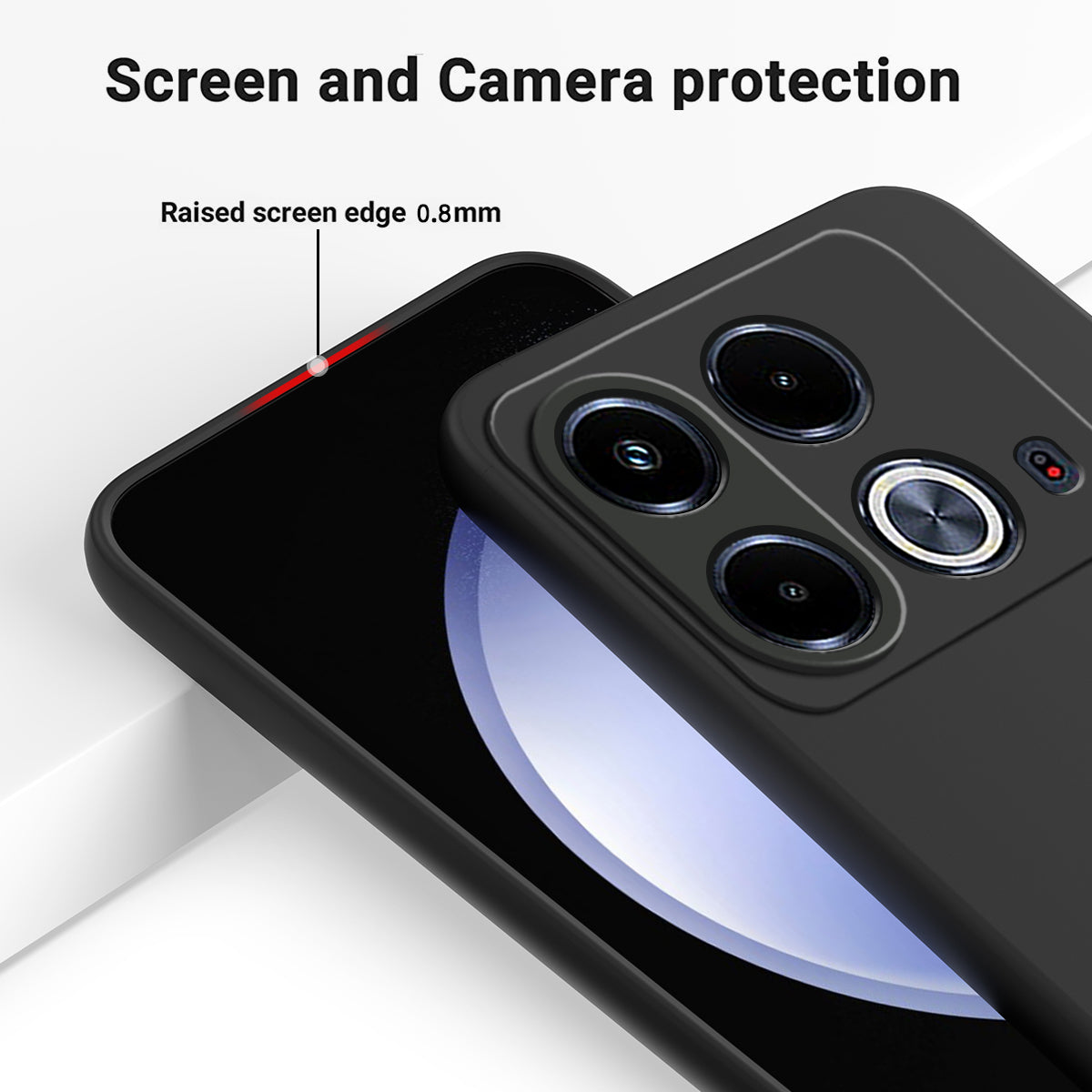 For Transsion Infinix Note 40 Case Anti-scratch Liquid Silicone Phone Cover with Hand Strap