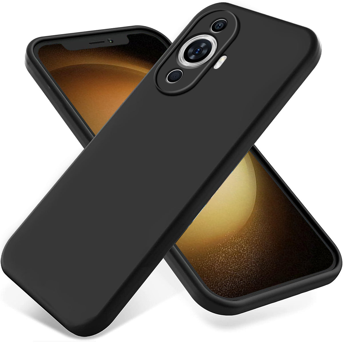 For Huawei nova 11 / nova 12s 4G / nova 12 Lite 4G / nova 12 Active Case Liquid Silicone Smart Phone Shell