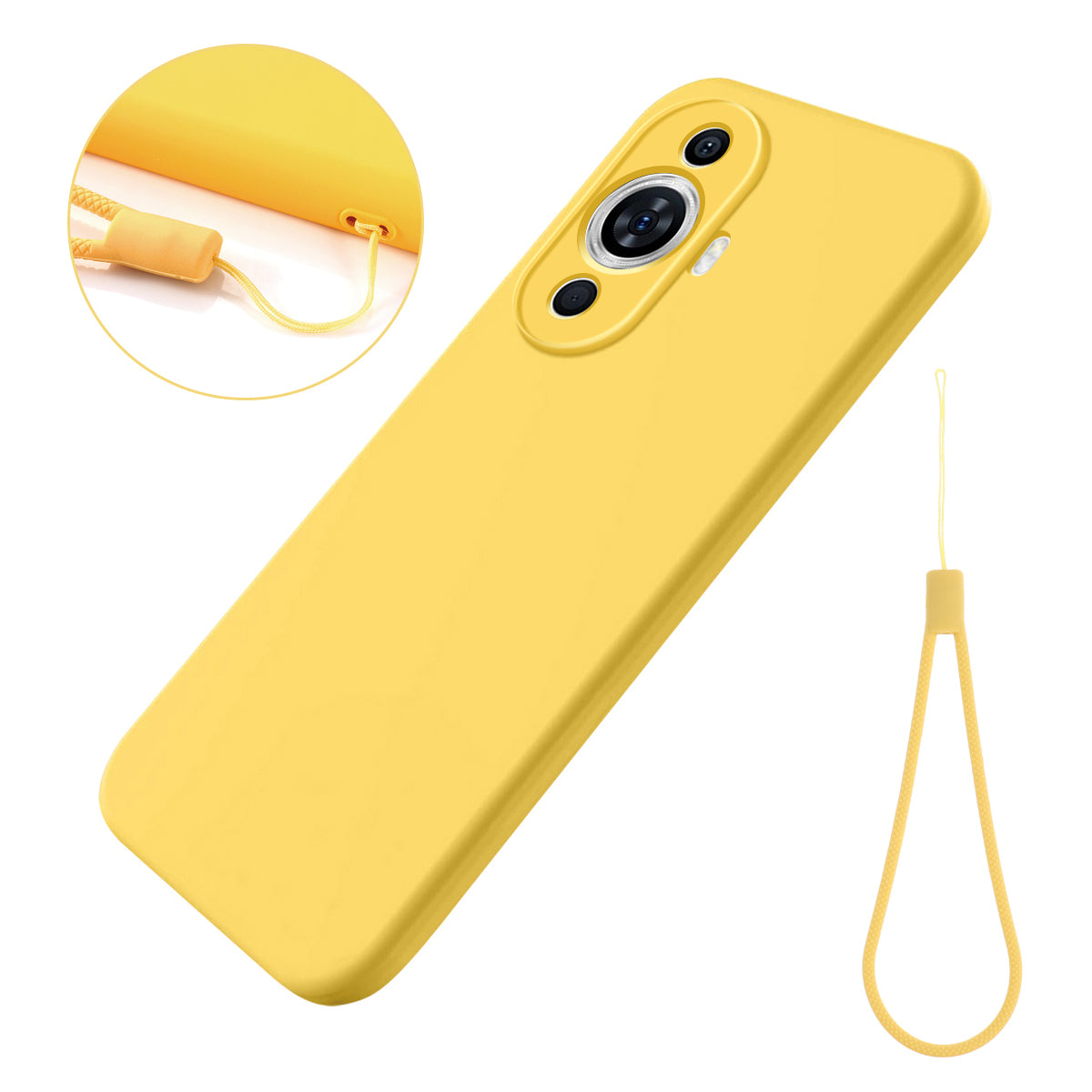 For Huawei nova 11 / nova 12s 4G / nova 12 Lite 4G / nova 12 Active Case Liquid Silicone Smart Phone Shell