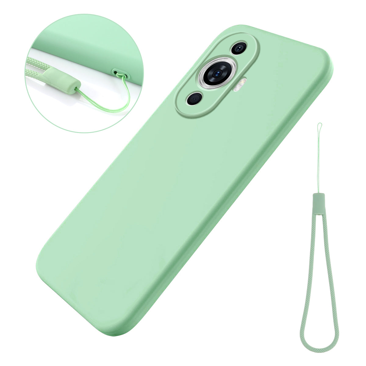 For Huawei nova 11 / nova 12s 4G / nova 12 Lite 4G / nova 12 Active Case Liquid Silicone Smart Phone Shell
