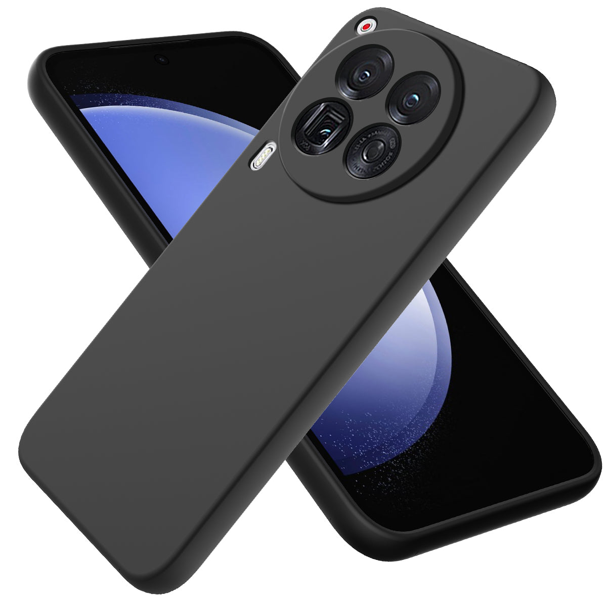 For Transsion Tecno Camon 30 Premier 5G Case Liquid Silicone Anti-fall Phone Cover with Hand Strap