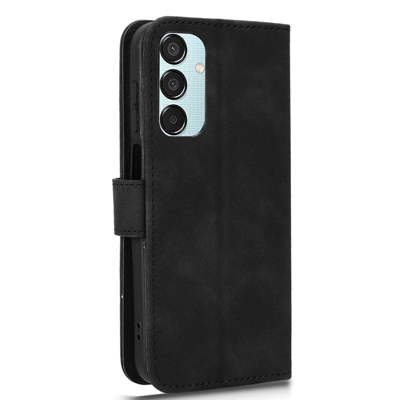 For Samsung Galaxy M15 5G Case Skin-Touch Leather Flip Stand Phone Cover