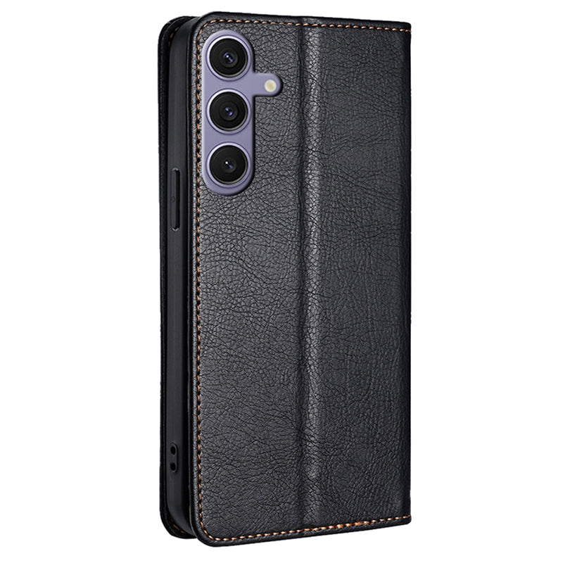 For Samsung Galaxy S24+ Case Card Slots PU Leather Magnetic Phone Cover