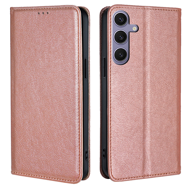 For Samsung Galaxy S24+ Case Card Slots PU Leather Magnetic Phone Cover