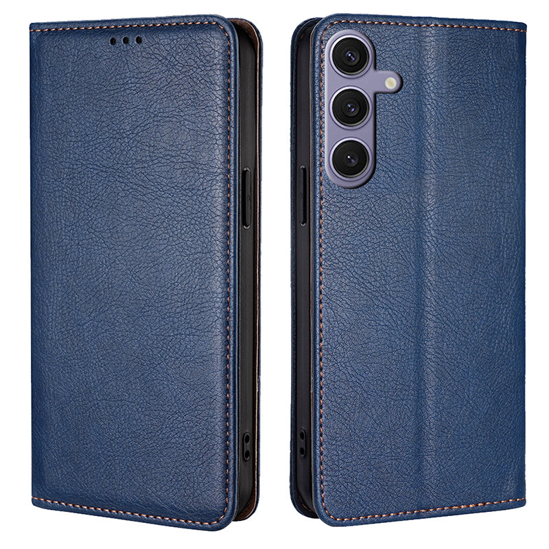 For Samsung Galaxy S24+ Case Card Slots PU Leather Magnetic Phone Cover