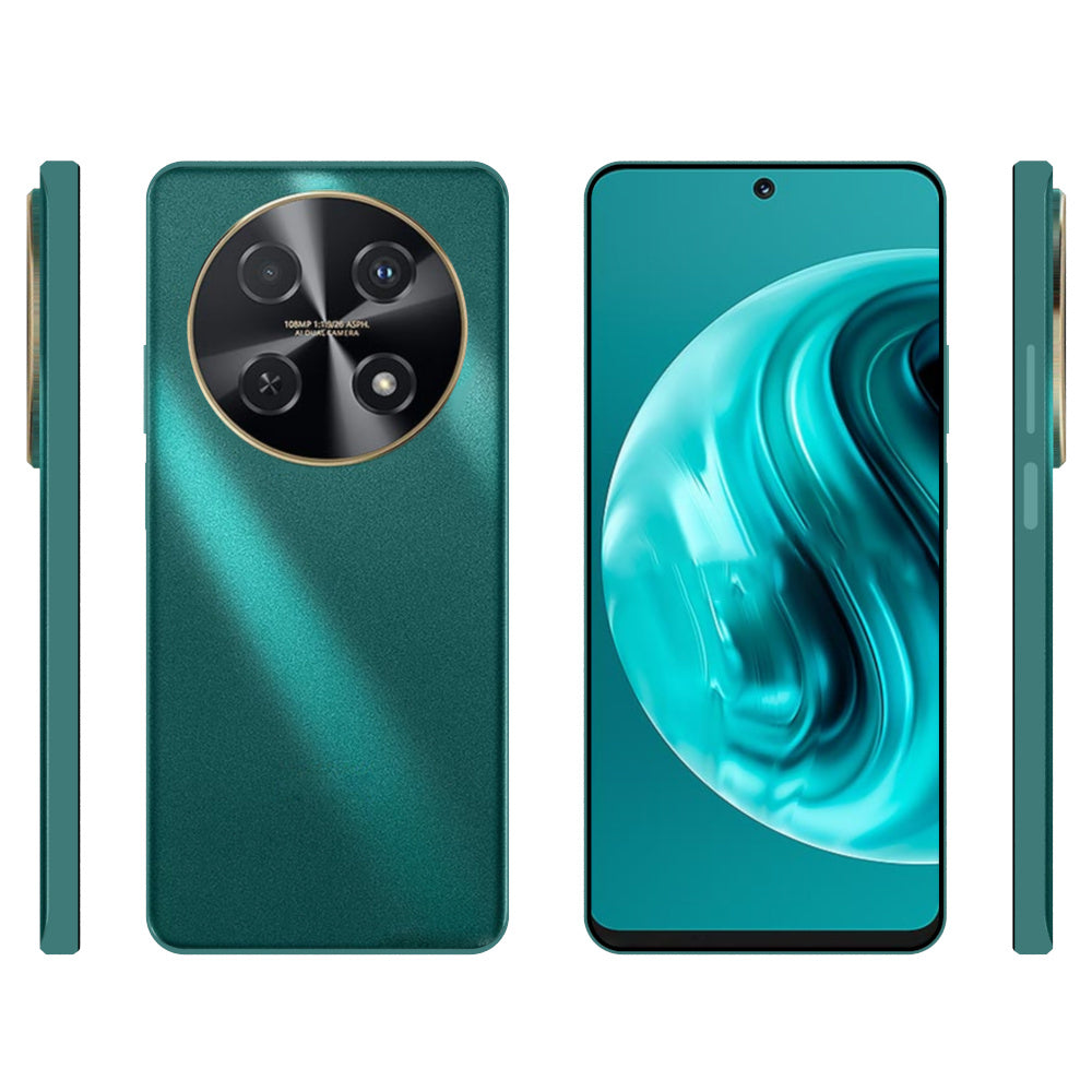 10Pcs / Pack For Huawei nova 12i 4G Case Watermark-Free Clear TPU Shockproof Phone Cover