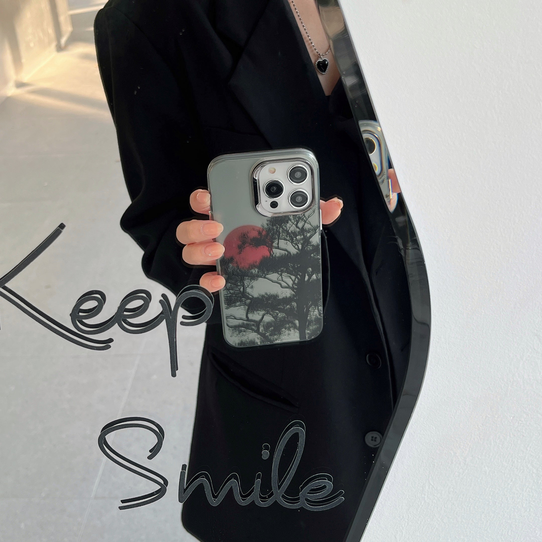 For iPhone 14 Pro Shockproof Case Anti-Drop Electroplating Hard PC+TPU Phone Cover