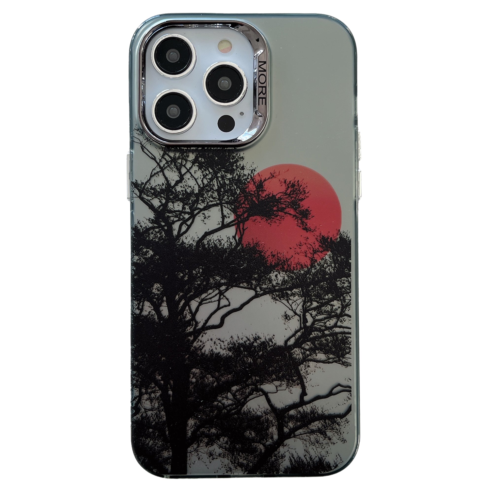 For iPhone 14 Pro Shockproof Case Anti-Drop Electroplating Hard PC+TPU Phone Cover