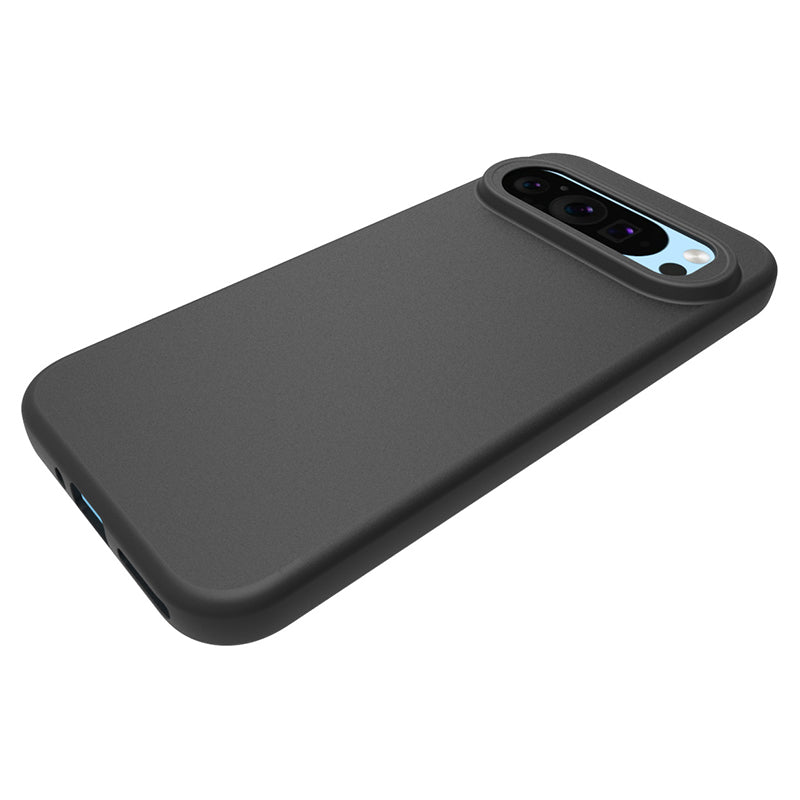 10Pcs / Set for Google Pixel 9 Matte Mobile Phone Case Black TPU Shockproof Phone Back Cover
