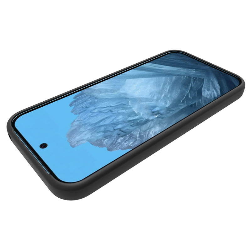 10Pcs / Set for Google Pixel 9 Matte Mobile Phone Case Black TPU Shockproof Phone Back Cover
