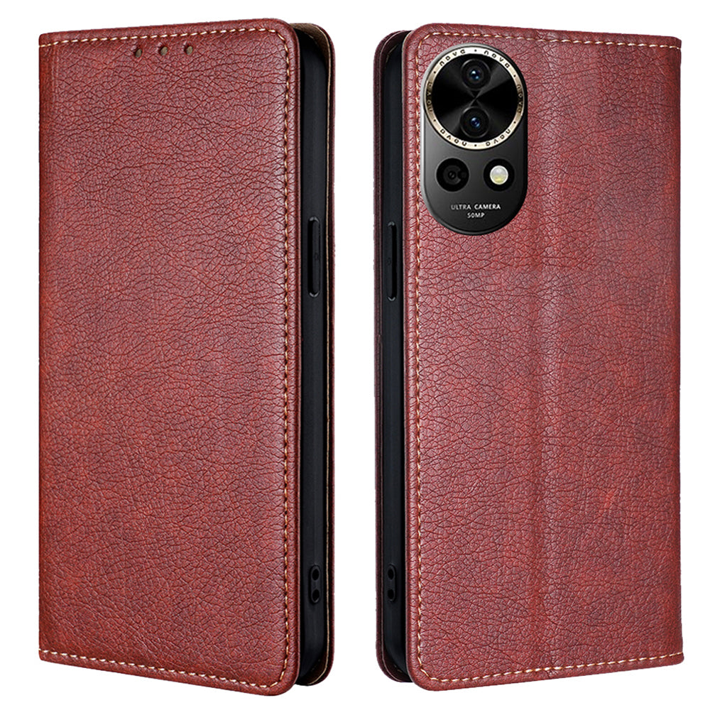 For Huawei nova 12 5G Case Card Slots Wallet PU Leather Flip Phone Cover