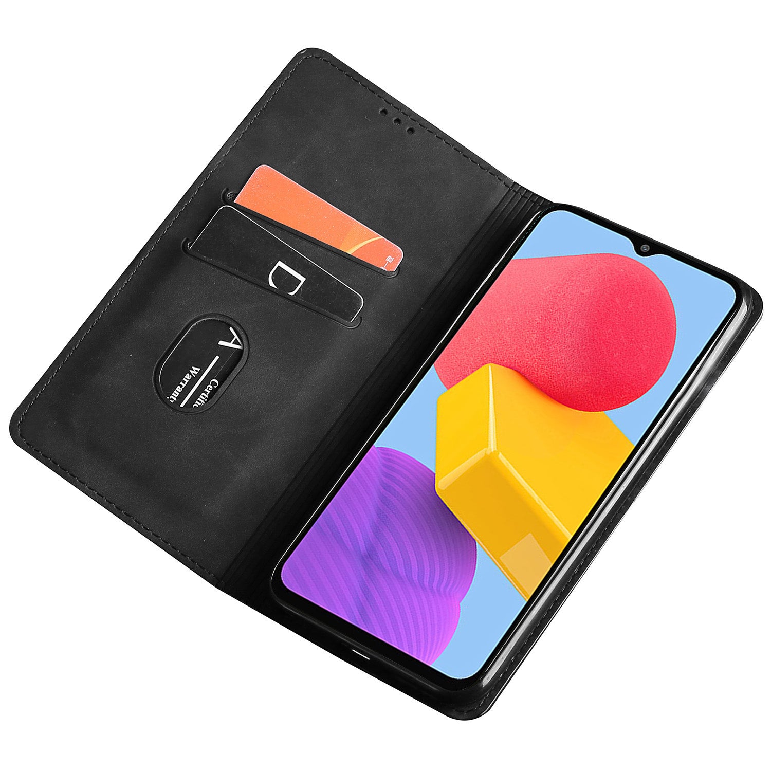 For Samsung Galaxy S23 FE Leather Case Magnetic Auto Closing Card Holder Phone Cover